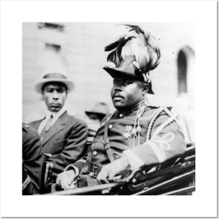 Black History Icon Marcus Garvey Posters and Art